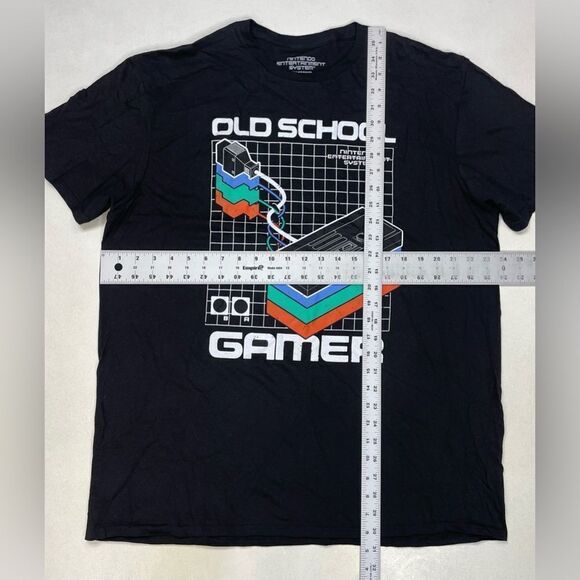 Nintendo Entertainment System Old School Gamer Graphic T-shirt Men XL Black - Picture 5 of 5